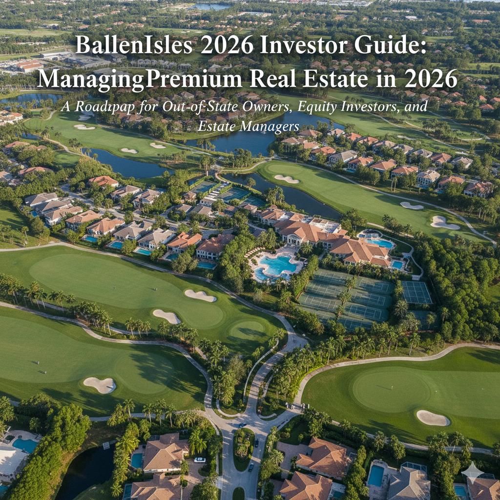 The BallenIsles Investor Guide: Managing Premium Real Estate in 2026